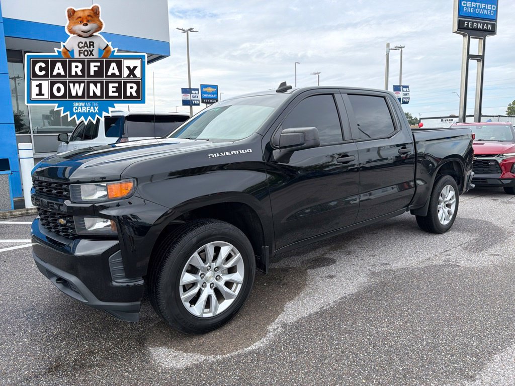 Used 2020 Chevrolet Silverado 1500 Silverado Custom Truck Crew Cab
