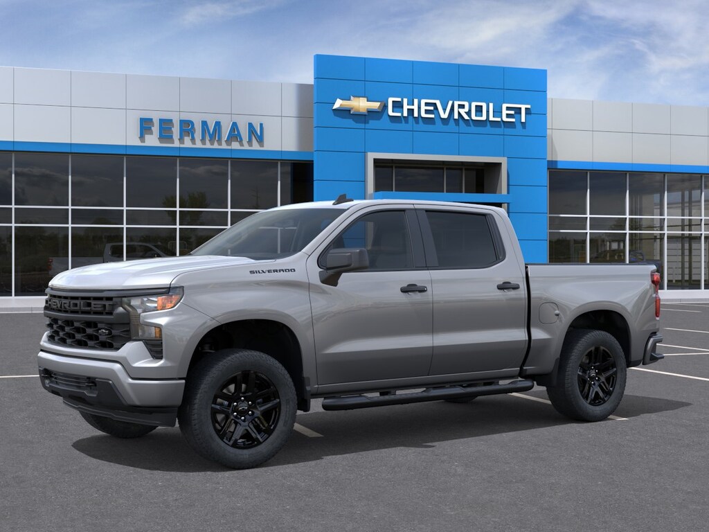 New 2026 Chevrolet Silverado 1500 Custom Truck Crew Cab