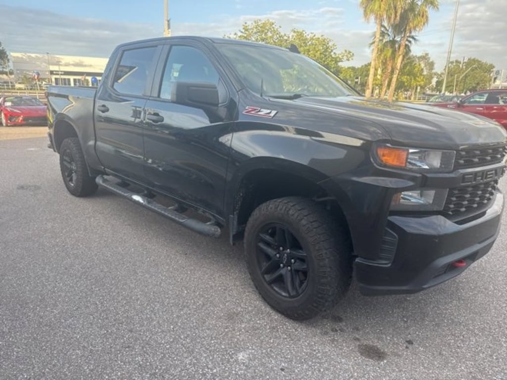 Used 2020 Chevrolet Silverado 1500 Silverado Custom Trail Boss Truck Crew Cab