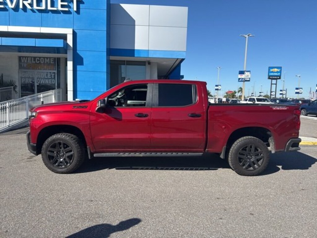 Used 2022 Chevrolet Silverado 1500 LTD LT Trail Boss Truck Crew Cab