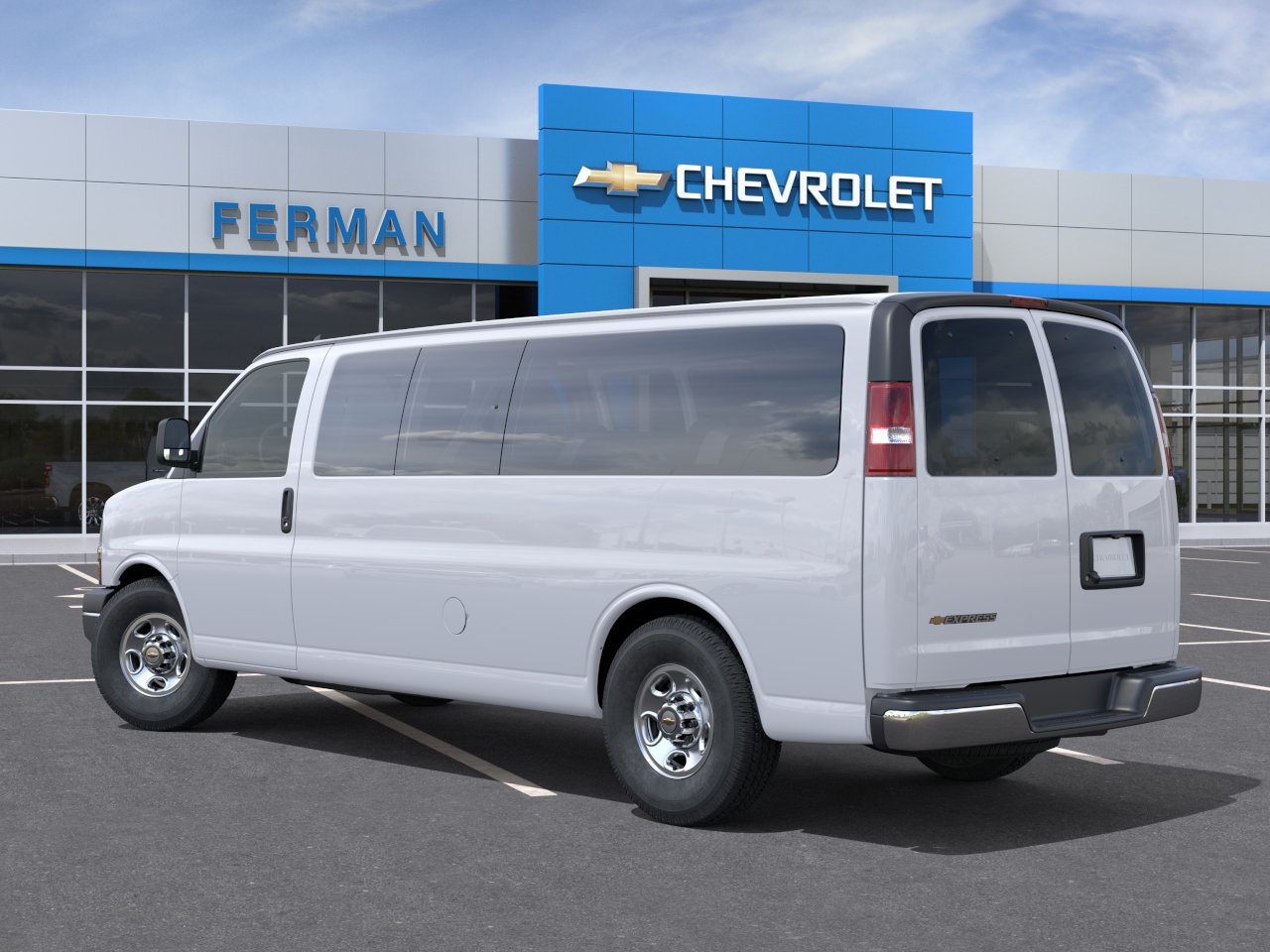 New 2027 Chevrolet Express Passenger 3500 LT Van Extended Passenger Van