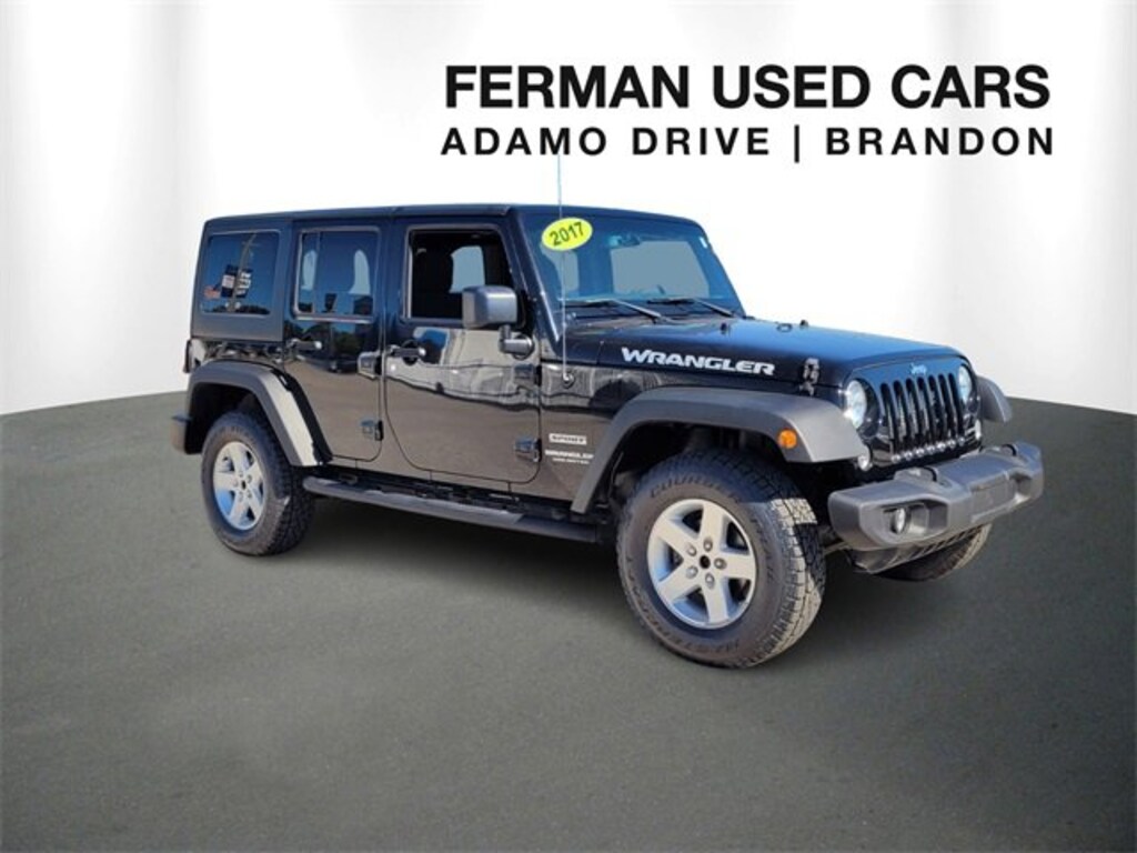 Used 2017 Jeep Wrangler JK Unlimited Sport 4x4 SUV