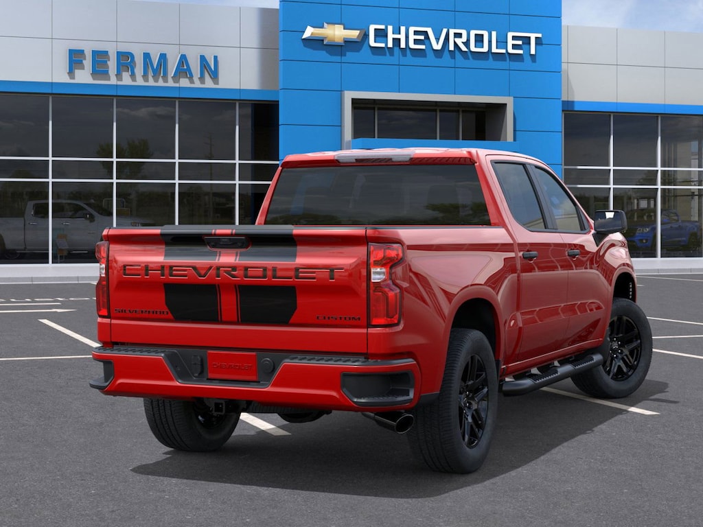 New 2026 Chevrolet Silverado 1500 Custom Truck Crew Cab