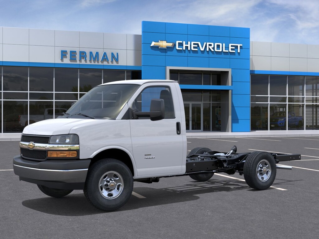 New 2026 Chevrolet Express Cutaway Work Van Truck