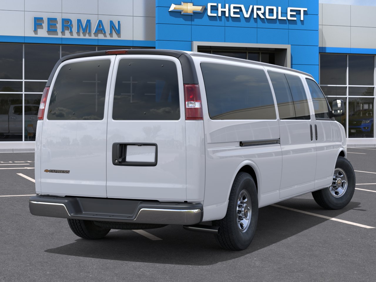 New 2027 Chevrolet Express Passenger 3500 LT Van Extended Passenger Van