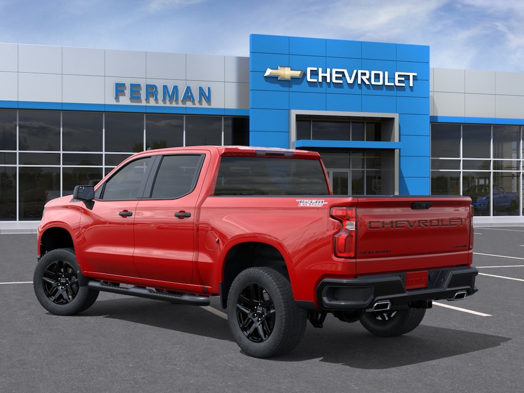 New 2026 Chevrolet Silverado 1500 Custom Trail Boss Truck Crew Cab