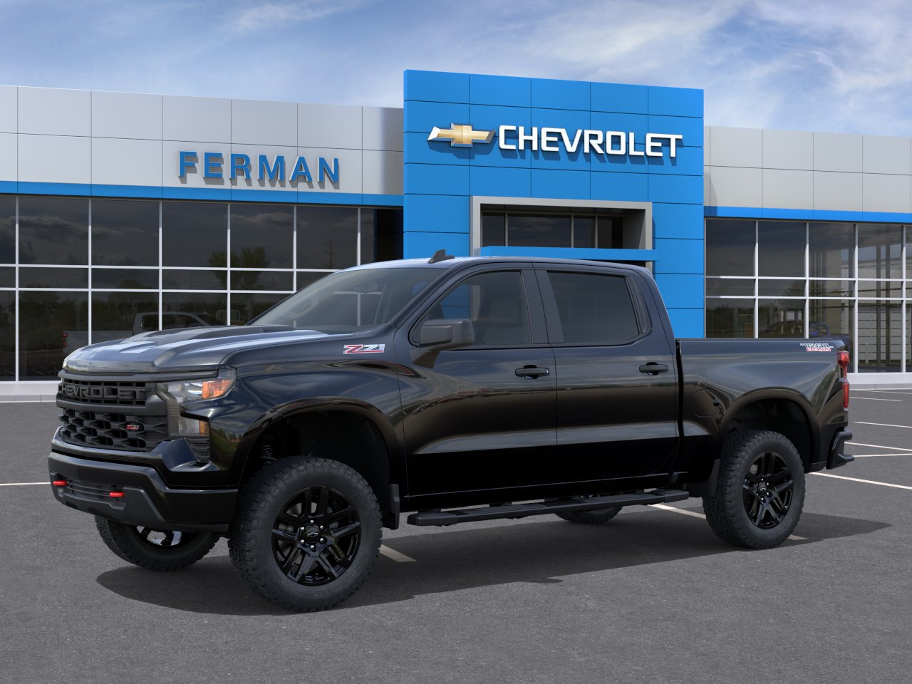 New 2026 Chevrolet Silverado 1500 Custom Trail Boss Truck Crew Cab