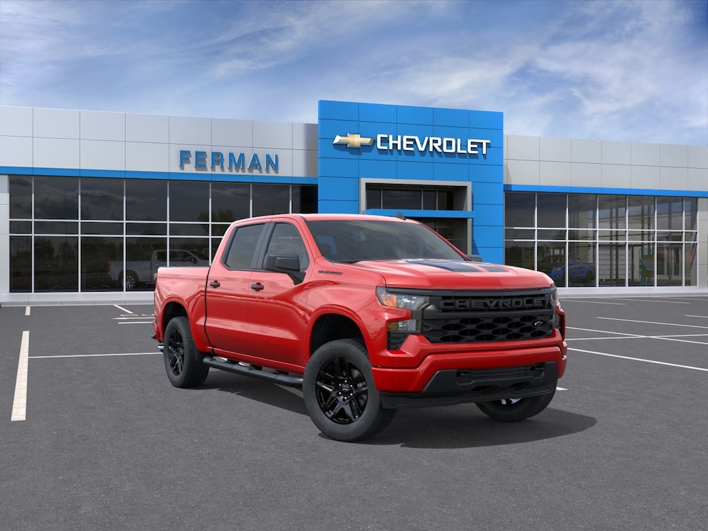 New 2026 Chevrolet Silverado 1500 Custom Truck Crew Cab