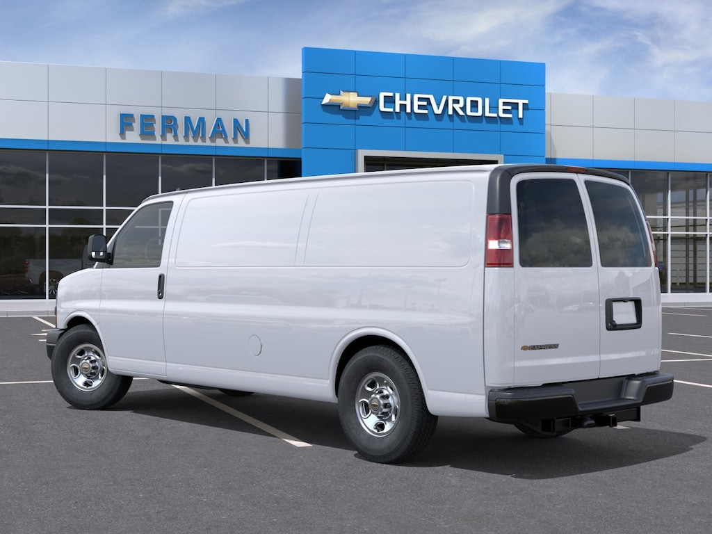 New 2025 Chevrolet Express Cargo 3500 Work Van Van Extended Cargo Van