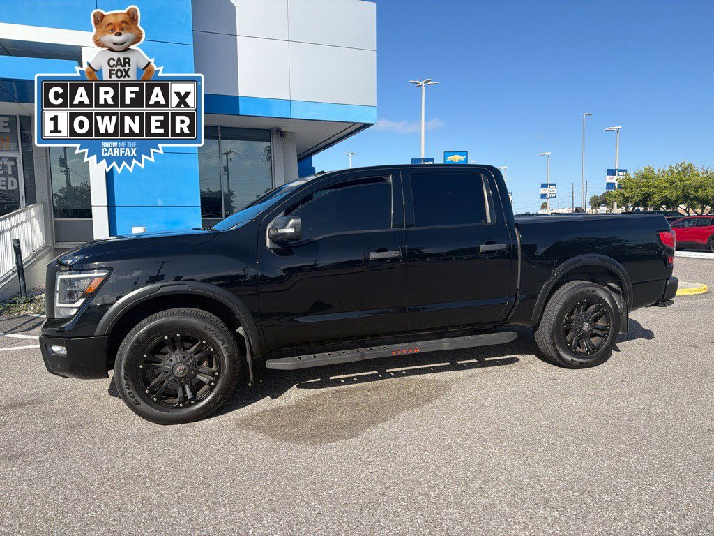 Used 2021 Nissan Titan PRO-4X Truck Crew Cab