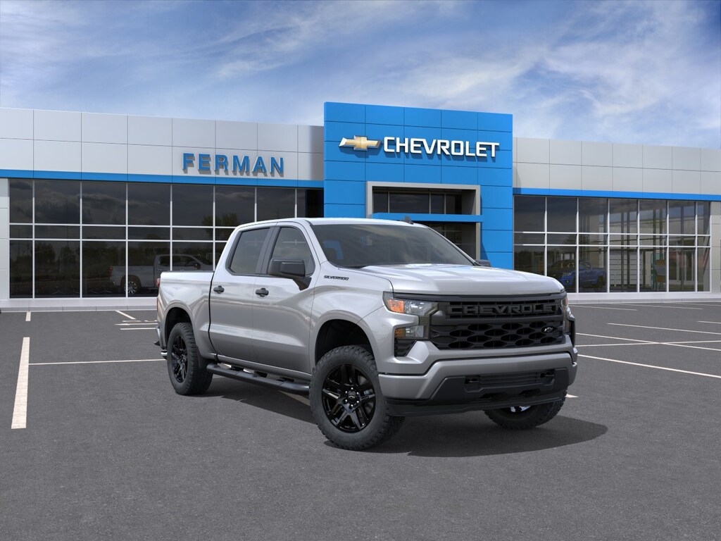New 2026 Chevrolet Silverado 1500 Custom Truck Crew Cab