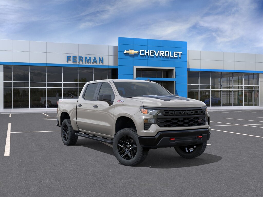New 2026 Chevrolet Silverado 1500 Custom Trail Boss Truck Crew Cab