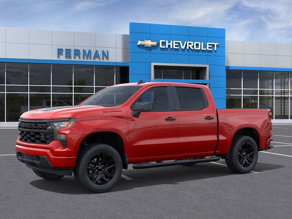 New 2026 Chevrolet Silverado 1500 Custom Truck Crew Cab