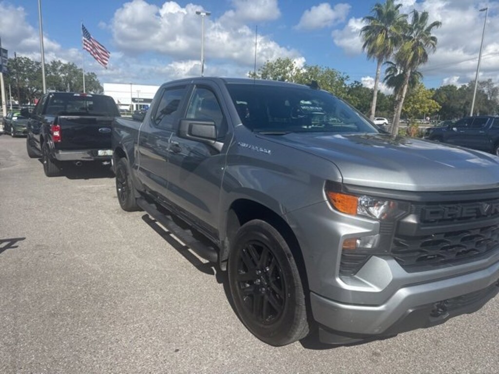 Used 2024 Chevrolet Silverado 1500 Custom Truck Crew Cab