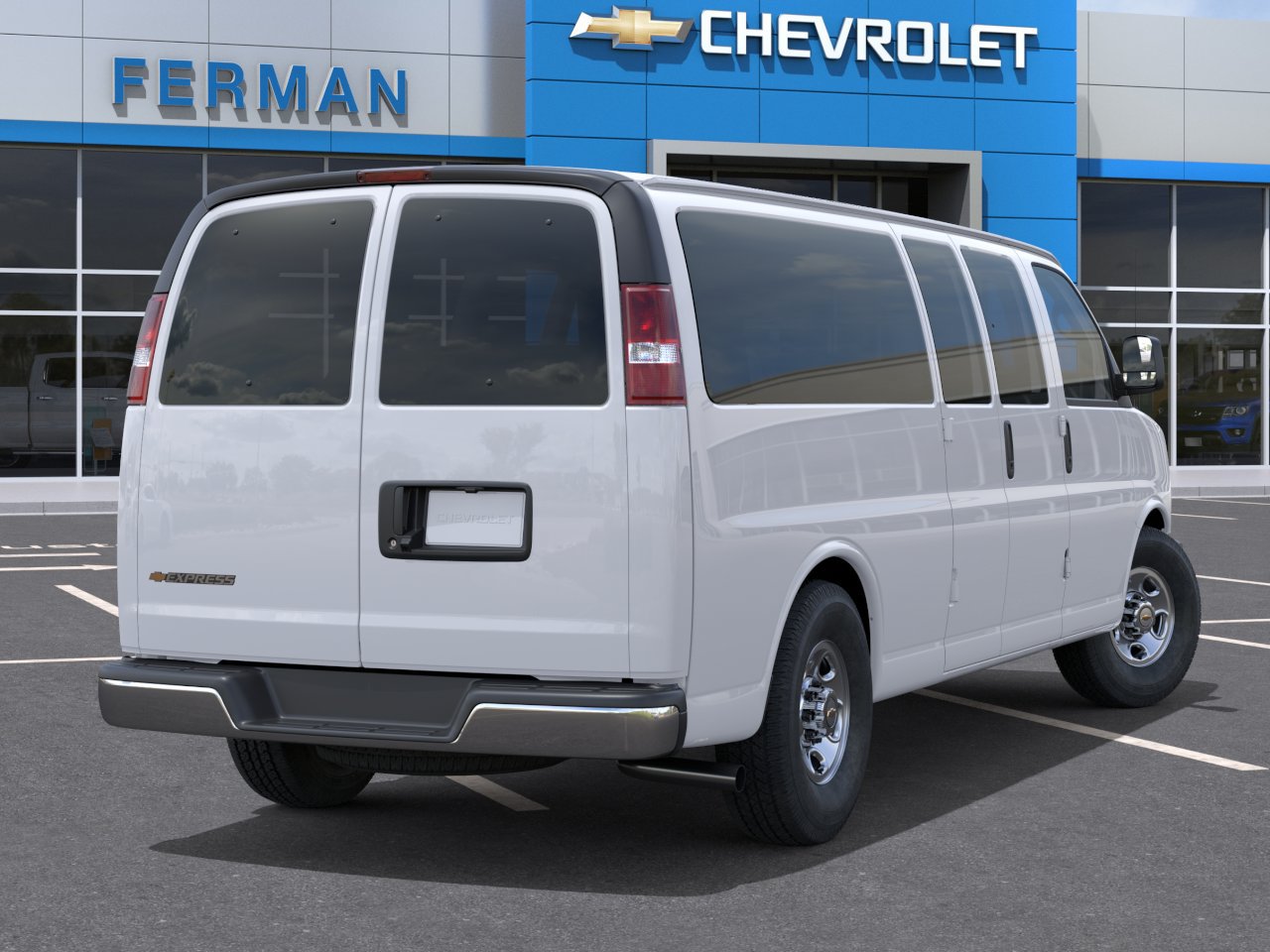 New 2027 Chevrolet Express Passenger 3500 LT Van Extended Passenger Van