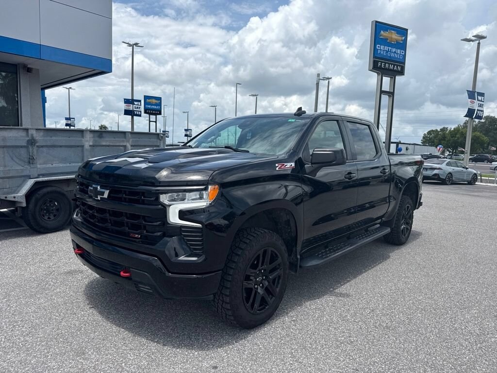 Used 2022 Chevrolet Silverado 1500 LT Trail Boss Truck Crew Cab