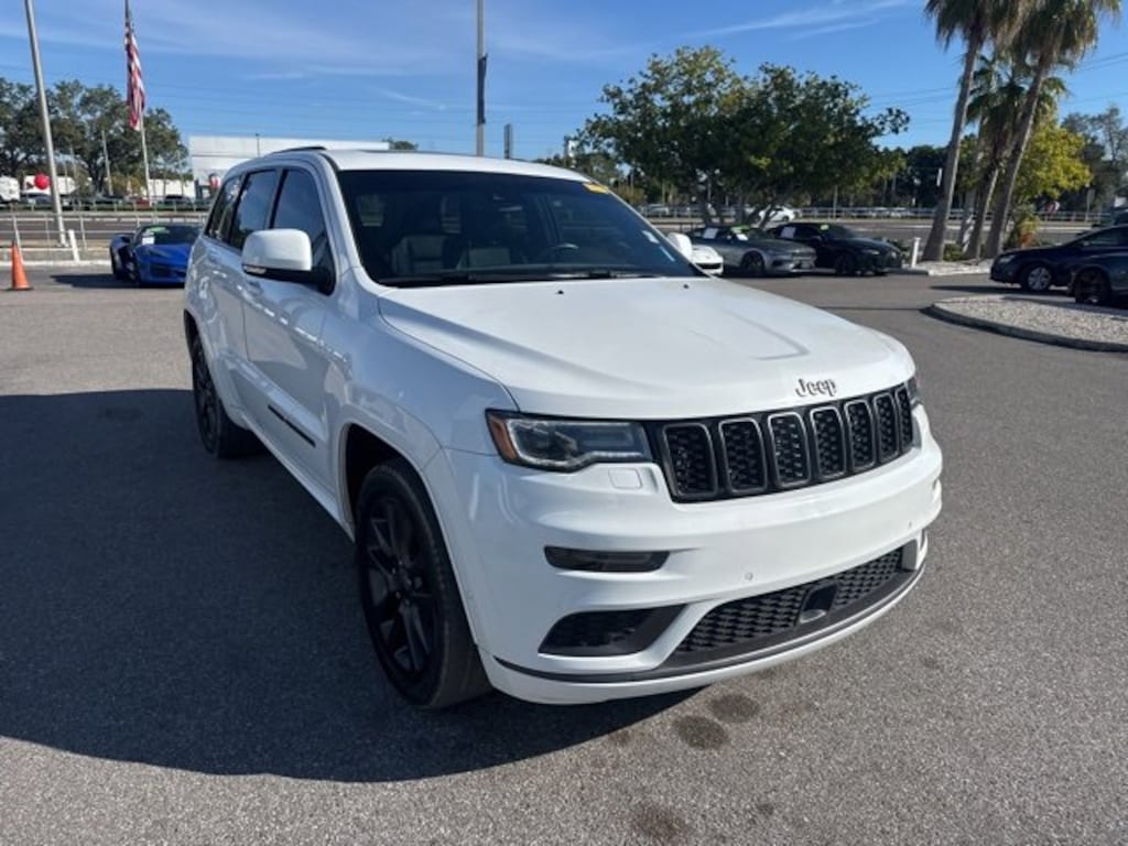 Used 2019 Jeep Grand Cherokee Overland SUV