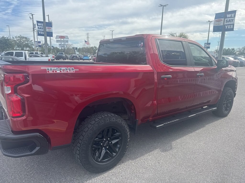 Used 2021 Chevrolet Silverado 1500 Custom Trail Boss Truck Crew Cab