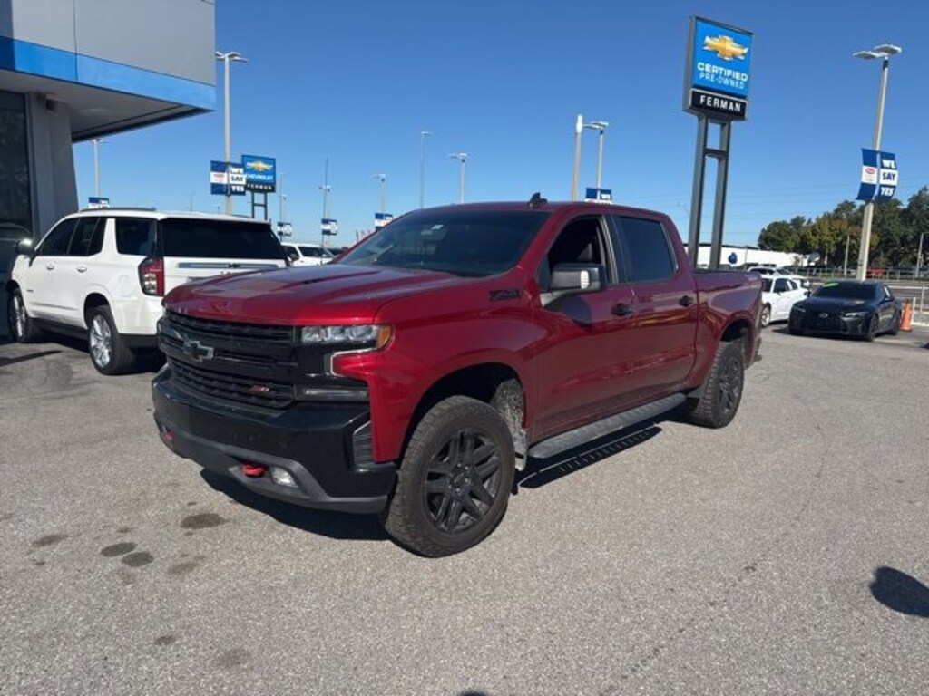 Used 2022 Chevrolet Silverado 1500 LTD LT Trail Boss Truck Crew Cab