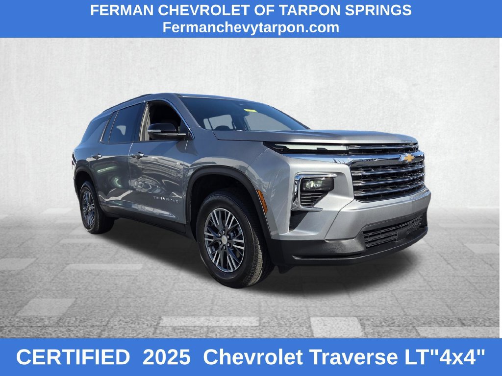 Certified 2025 Chevrolet Traverse LT SUV