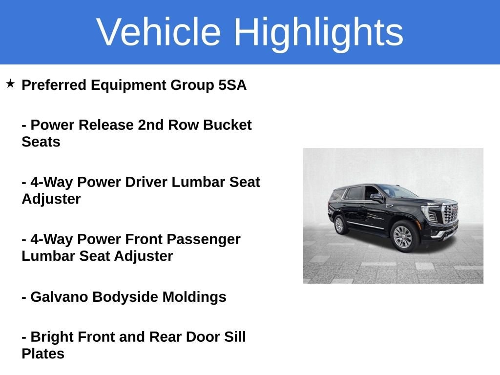 Certified 2025 GMC Yukon Denali SUV
