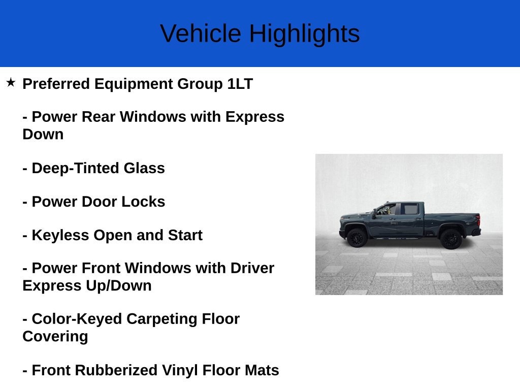 New 2026 Chevrolet Silverado 2500 HD LT Truck Crew Cab