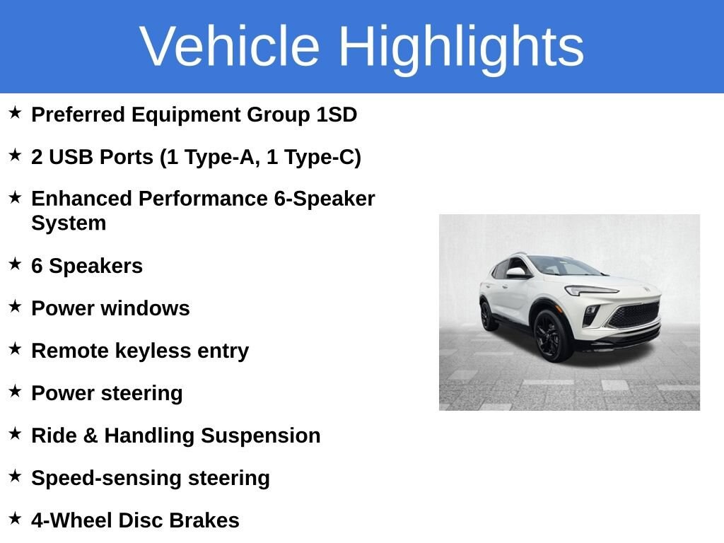 Certified 2024 Buick Encore GX Sport Touring SUV