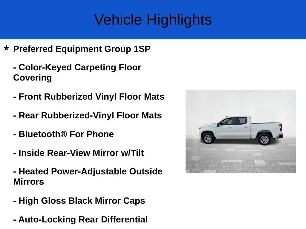 New 2025 Chevrolet Silverado 1500 RST Truck Crew Cab