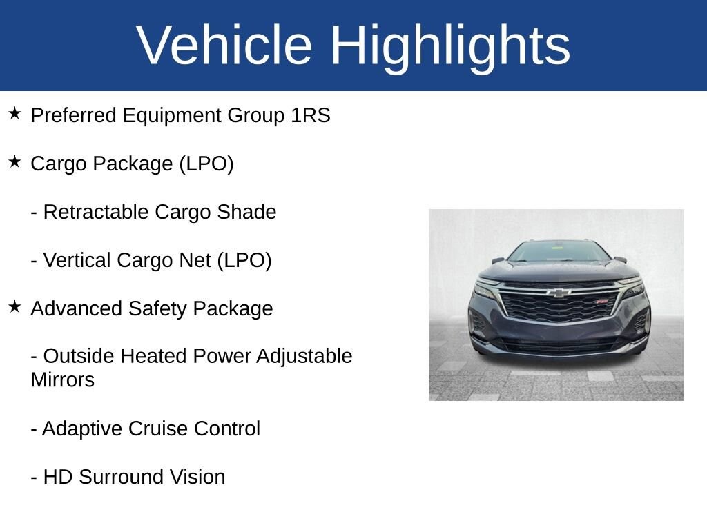 Used 2022 Chevrolet Equinox RS SUV