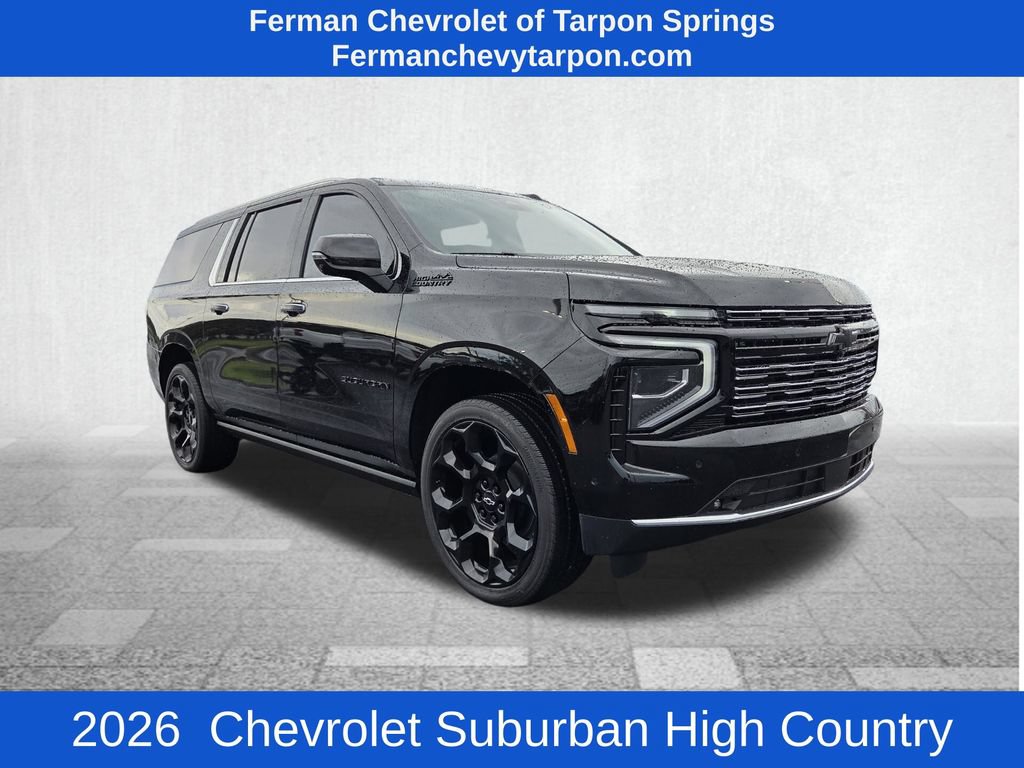 New 2026 Chevrolet Suburban High Country SUV
