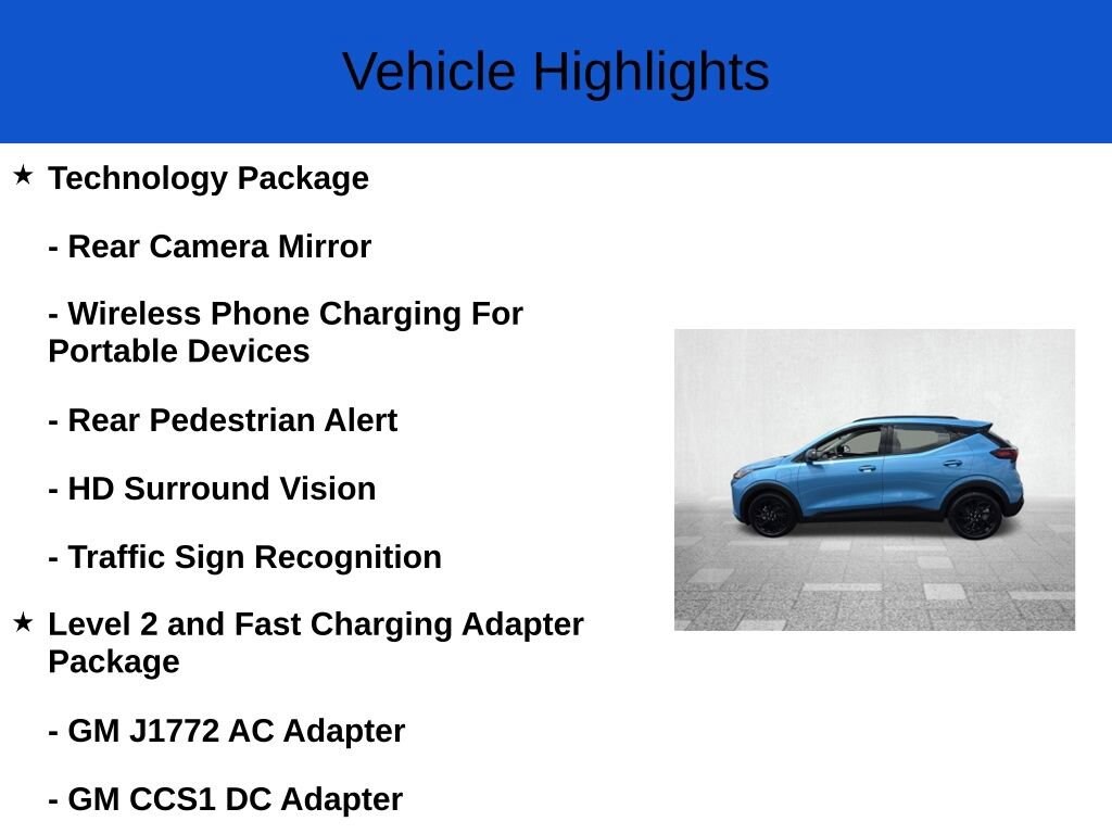 New 2027 Chevrolet Bolt RS SUV