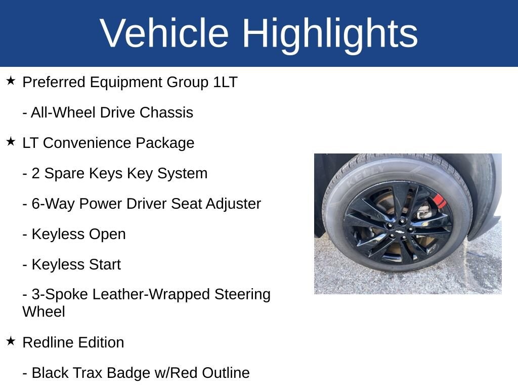 Used 2022 Chevrolet Trax LT SUV