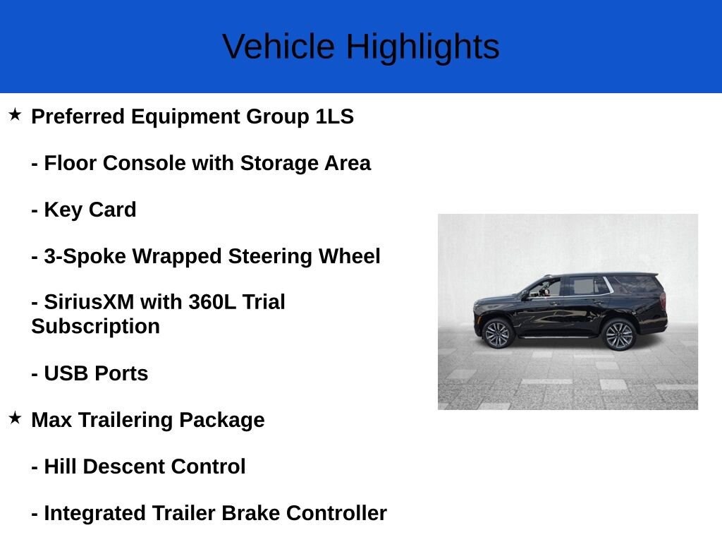New 2026 Chevrolet Tahoe LS SUV
