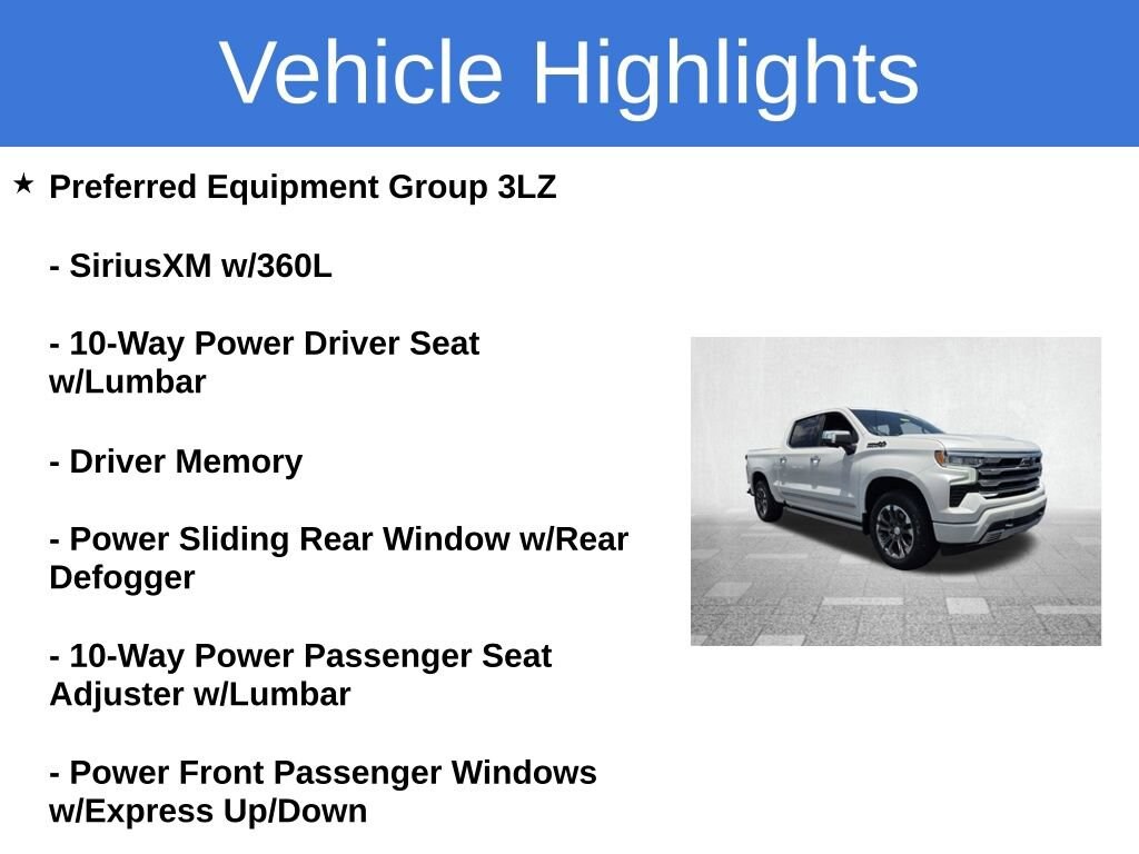 Certified 2024 Chevrolet Silverado 1500 High Country Truck Crew Cab