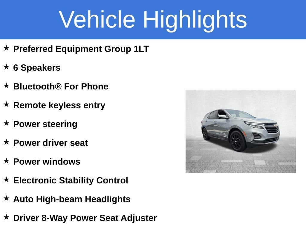 Certified 2023 Chevrolet Equinox LT w/1LT SUV