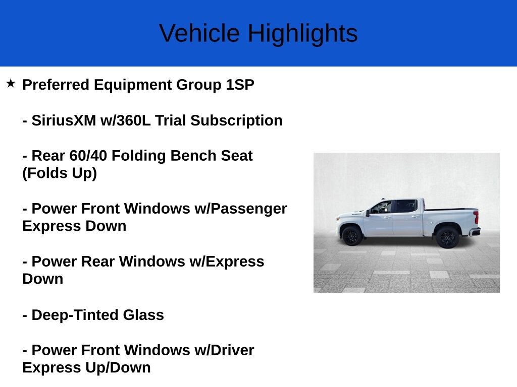 New 2025 Chevrolet Silverado 1500 RST Truck Crew Cab