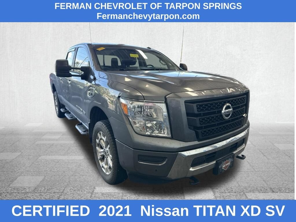 Certified 2021 Nissan Titan XD SV Truck Crew Cab