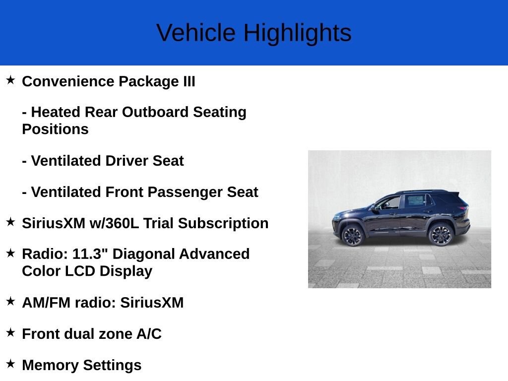 New 2026 Chevrolet Equinox RS SUV