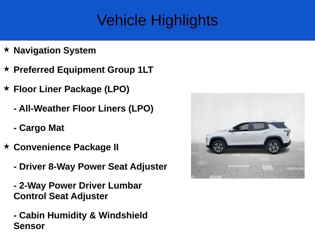 New 2026 Chevrolet Equinox LT SUV