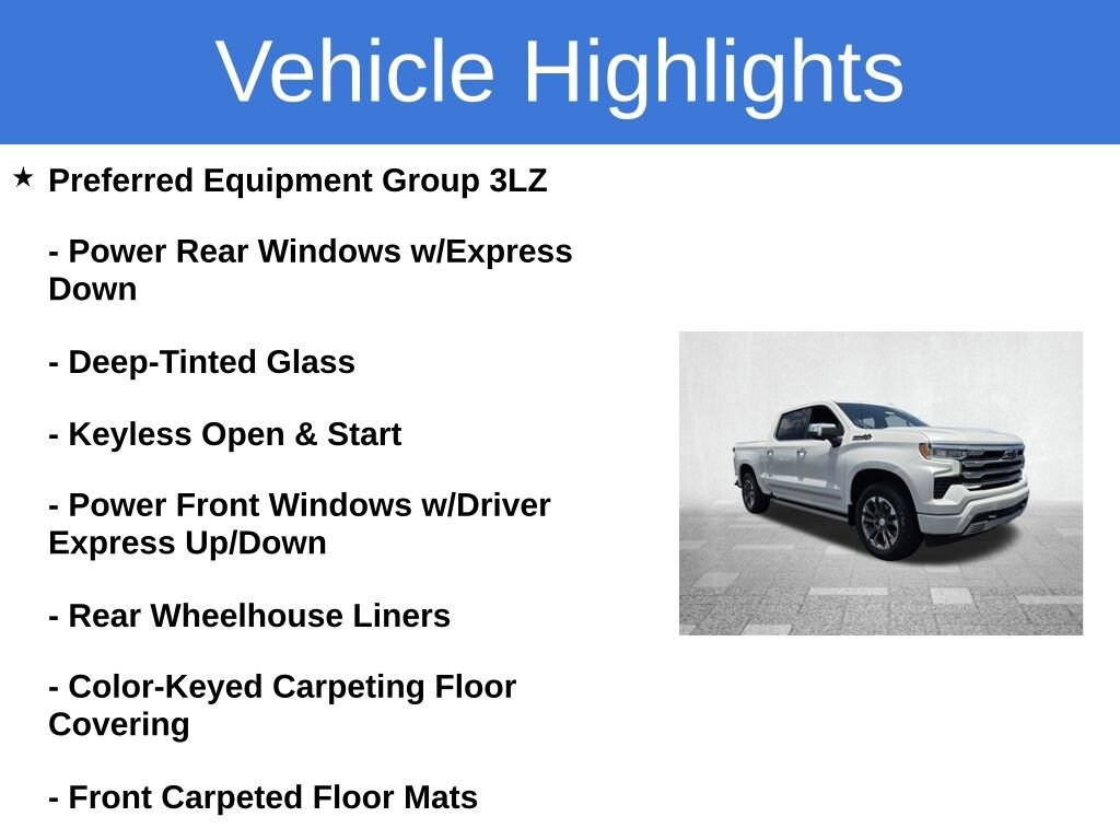 Certified 2024 Chevrolet Silverado 1500 High Country Truck Crew Cab