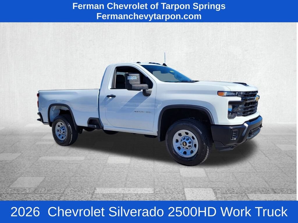 New 2026 Chevrolet Silverado 2500 HD Work Truck Truck Regular Cab