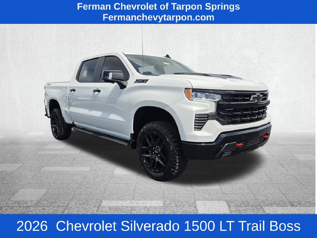 New 2026 Chevrolet Silverado 1500 LT Trail Boss Truck Crew Cab