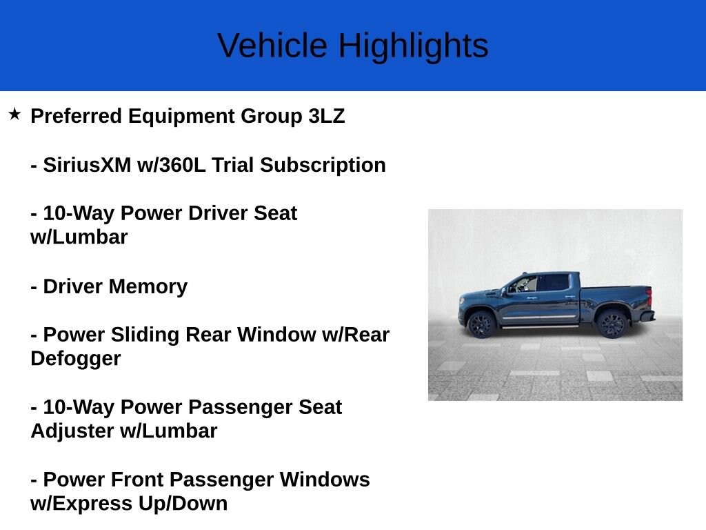 New 2026 Chevrolet Silverado 1500 High Country Truck Crew Cab