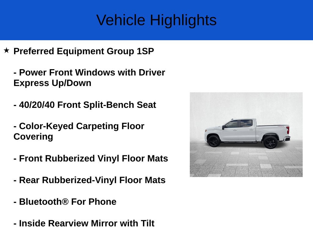 New 2026 Chevrolet Silverado 1500 RST Truck Crew Cab