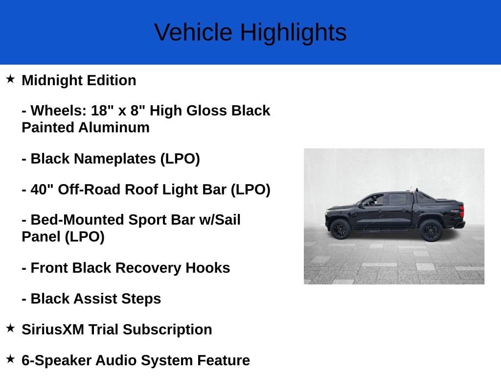 New 2025 Chevrolet Colorado Z71 Truck Crew Cab