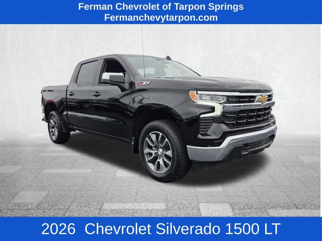 New 2026 Chevrolet Silverado 1500 LT w/1LT Truck Crew Cab