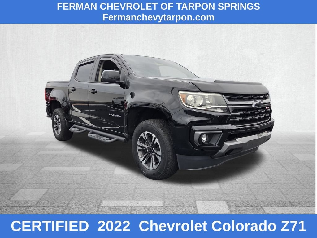 Certified 2022 Chevrolet Colorado Z71 Truck Crew Cab
