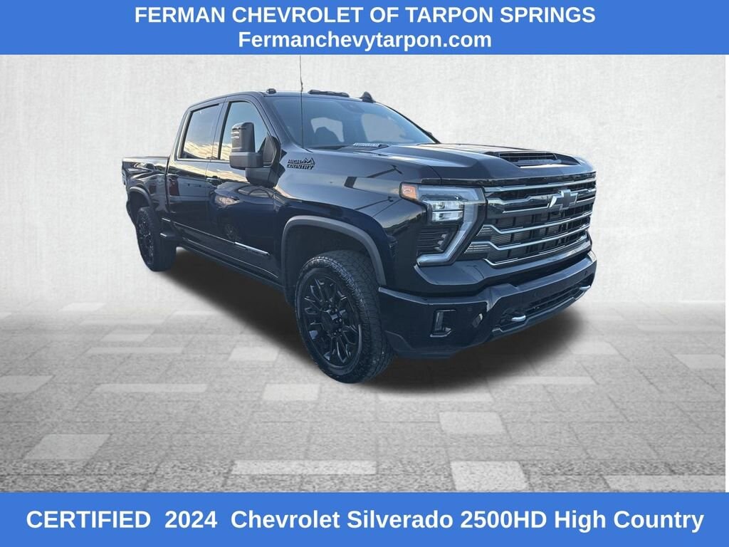 Certified 2024 Chevrolet Silverado 2500 HD High Country Truck Crew Cab