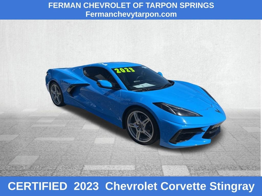 Certified 2023 Chevrolet Corvette Stingray 1LT Coupe