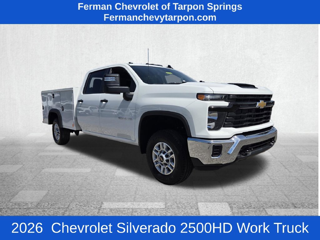 New 2026 Chevrolet Silverado 2500 HD Work Truck Truck Crew Cab